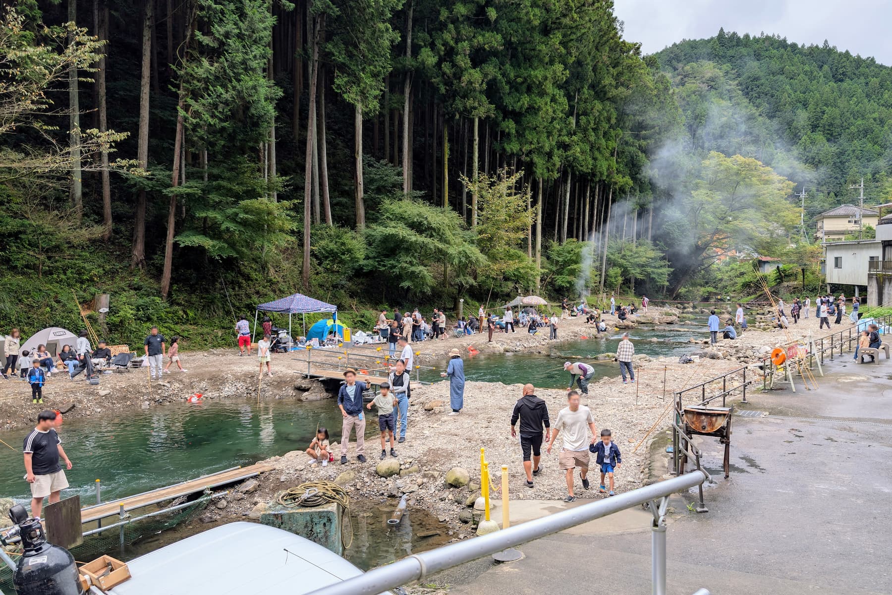 秋川国際マス釣り場