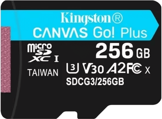 キングストン Canvas Go! Plus microSD