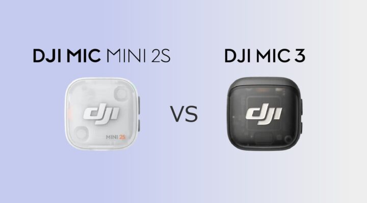 DJI Mic Mini 2S と DJI Mic 3 買うならどっち？違いを比較【徹底解説】
